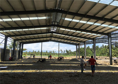 Lightweight Fabrication Steel Structure Warehouse For Philippines Long Service Life