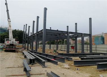 Large Project Prefab Steel Warehouse For Philippines , Pre Engineered Metal Buildings Great Design