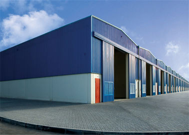Modern Steel Frame Storage Buildings Non Combustible 50mm -150mm Thickness