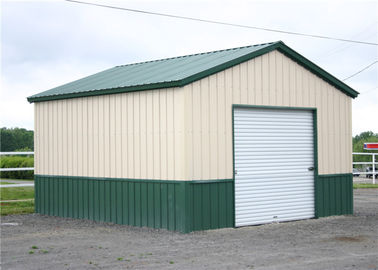 Clear Span Steel Barn Structures With High Security Slop Straight Roof