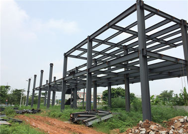 Brick Wall Prefabricated Light Steel Structure Warehouse For Office Easy Build