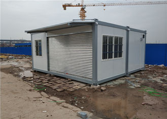 Fast Installation Prefabricated Container House Rolling Gate Convenient