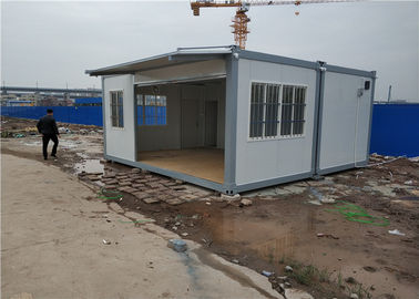 Staff Dormitory Prefab Storage Container Homes With Aluminum Sliding Window
