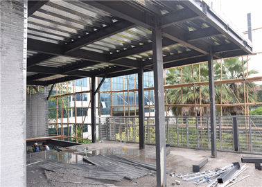 C Section Prefab Steel House For Exhibition Hall Heat Insulation And Preservation