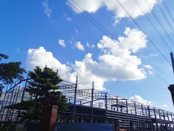 Two Storey Prefab Steel Structure Warehouse For Construction
