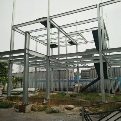 Small Project Light Steel Frame Construction Building On The River Highly Durable