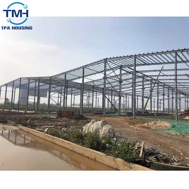 Low Cost Prefab Steel Frame Building Design Rapid Construction Steel Structure Workshop