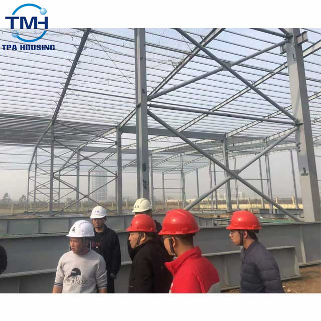 Low Cost Prefab Steel Frame Building Design Rapid Construction Steel Structure Workshop
