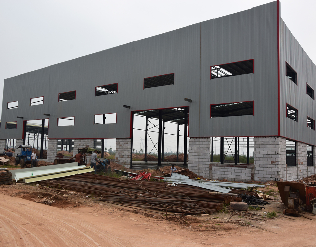 Q345 Rust Proof Light Steel Structure Building For Low Maintenance High Durability Construction