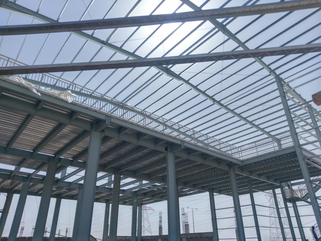 Lightweight Multi Story Steel Structure Building Storage Garage House Building Warehouse Workshop Chicken Coop