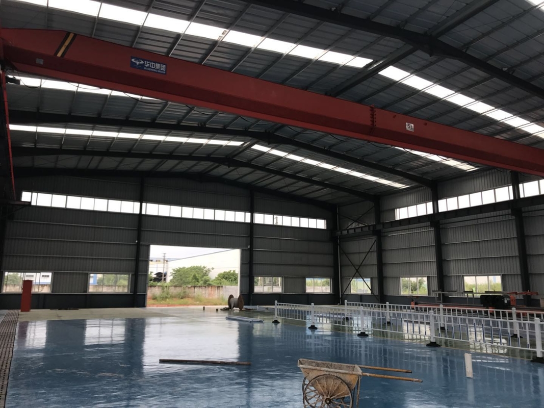 Secure Fire Resistant Steel Structure Warehouse For Safe Storage Of Goods And Materials