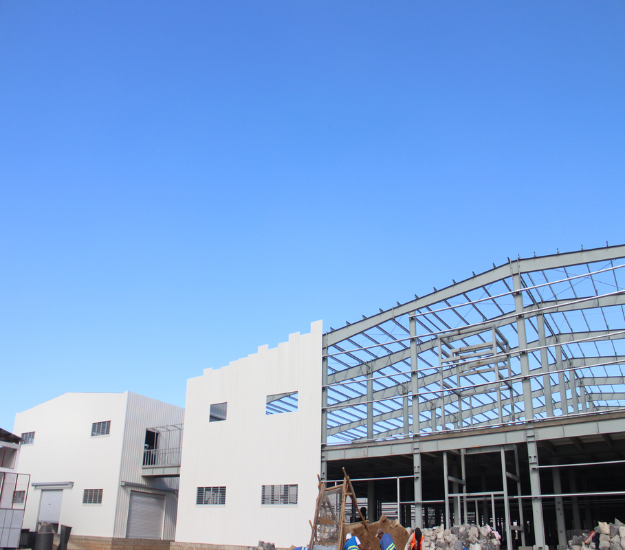 Sliding Door And C-Section Steel Purlin  For Steel Workshop Buildings
