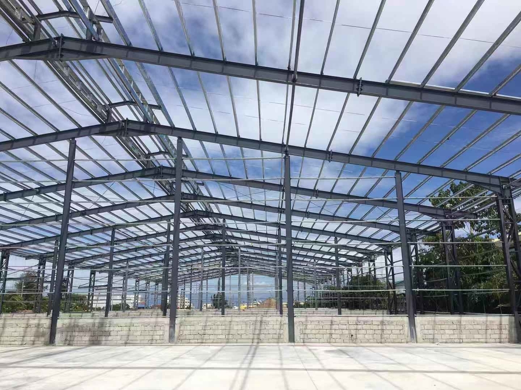 Space Optimized Q345 Steel Structure Warehouse EPS Insulation For Optimal Storage Capacity