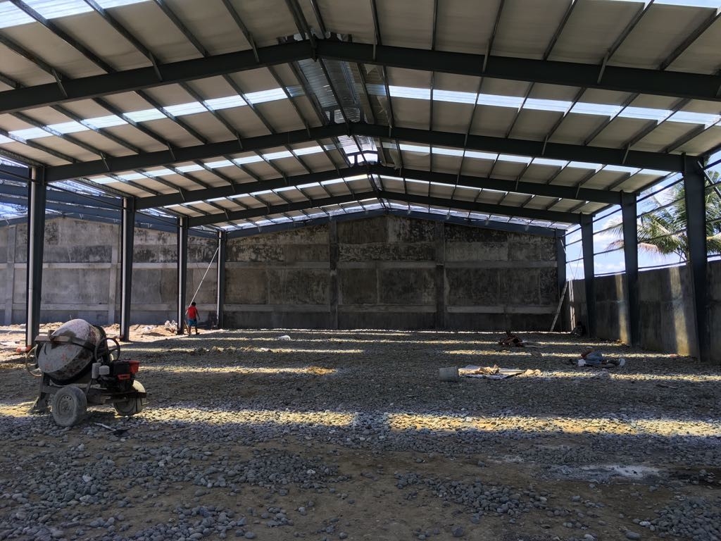 Sliding Door And C-Section Steel Purlin  For Steel Workshop Buildings