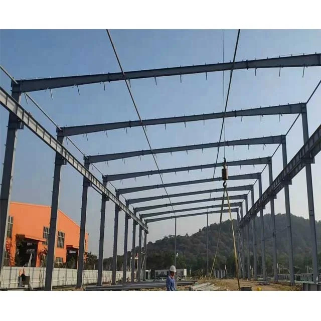 Prefabricated Steel Structures Galvainzed Or Painted Windows Plastic Steel Or Aluminum Alloy