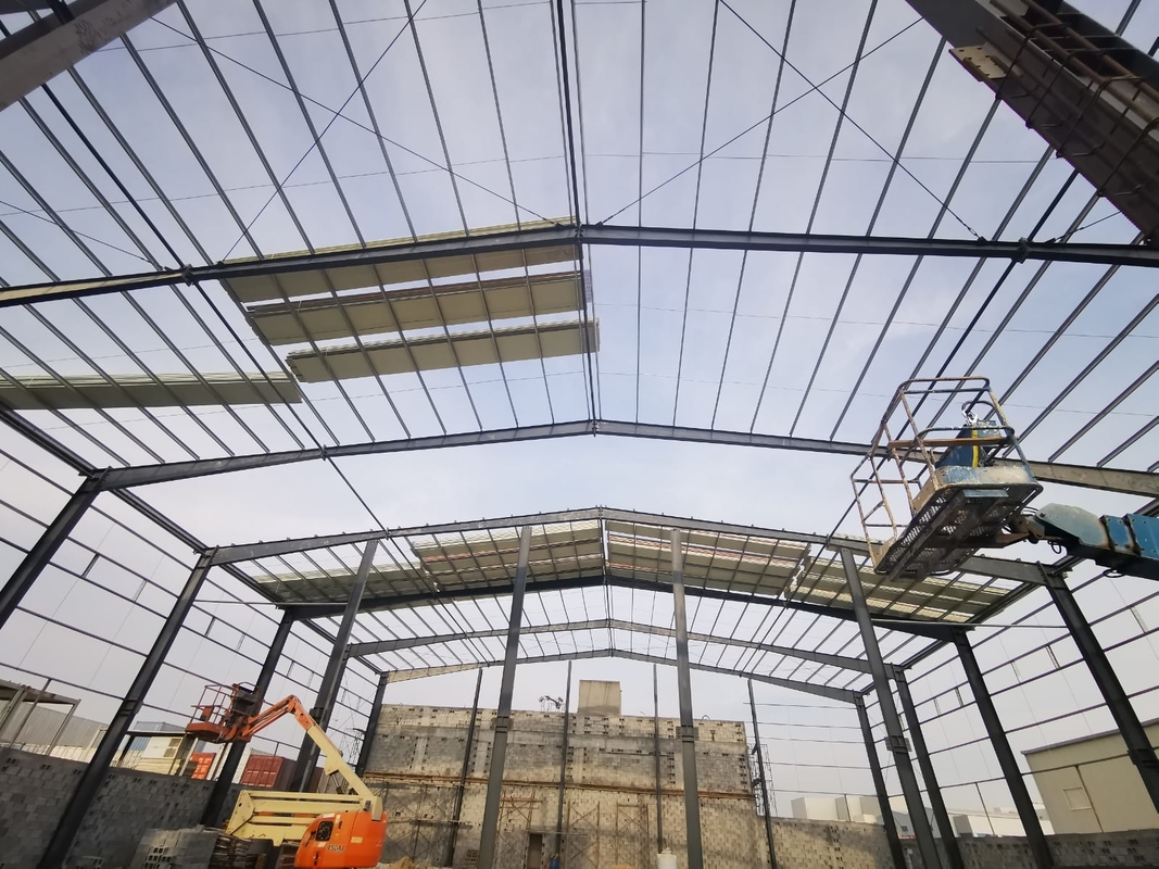 Prefabricated Steel Structure Workshop Building For Horse Barn And Horse Farm
