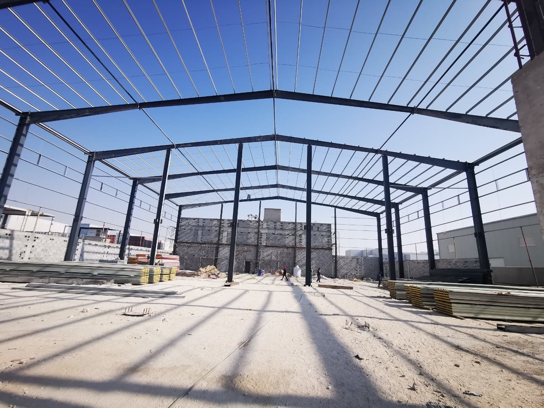 Prefabricated Steel Structure Workshop Building For Horse Barn And Horse Farm