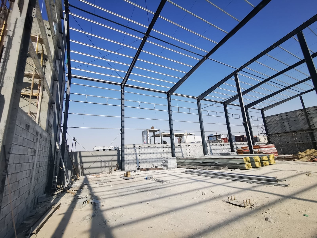 Prefabricated Steel Structure Workshop Building For Horse Barn And Horse Farm