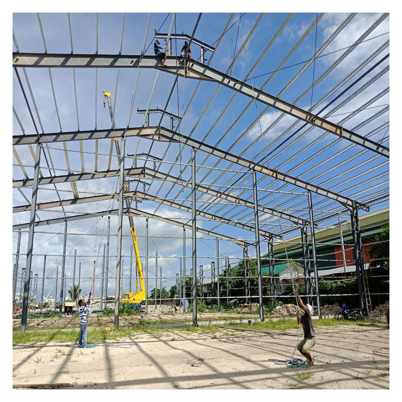 Philippine Steel Structure For Wide Expanse Of Workshop Warehouse Factory