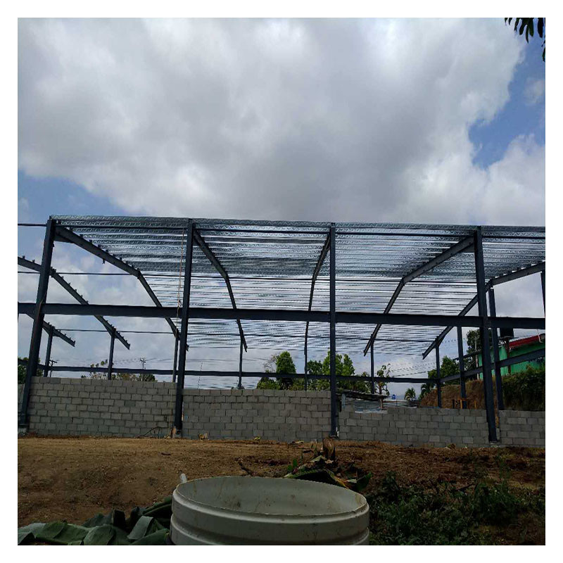 Panama Simple And Solid Steel Structure Prefabricated Building For Warehouse Storage Use