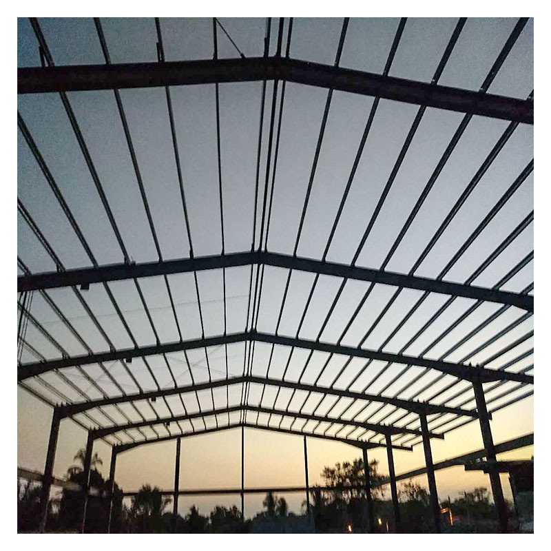 Panama Simple And Solid Steel Structure Prefabricated Building For Warehouse Storage Use