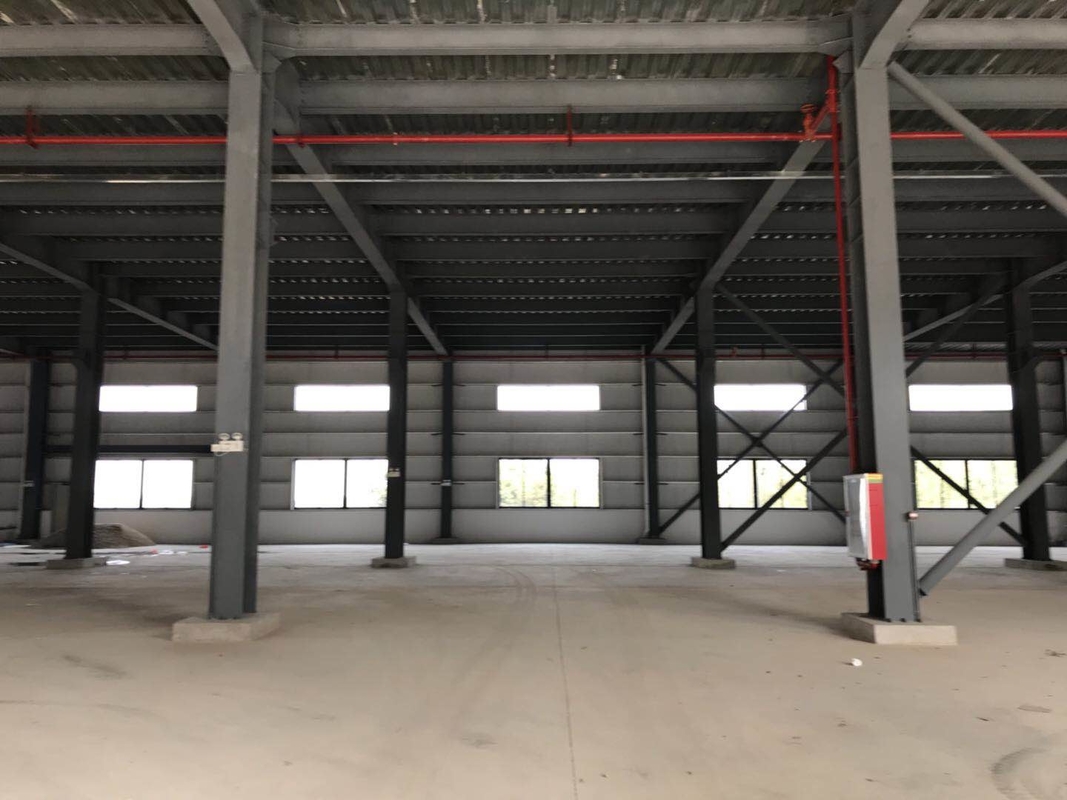H Steel Long Span Steel Structure Building High-Rise Structure Is Used In Commercial Office Buildings
