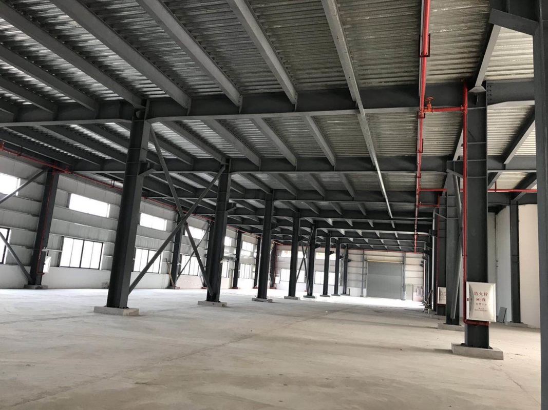 H Steel Long Span Steel Structure Building High-Rise Structure Is Used In Commercial Office Buildings