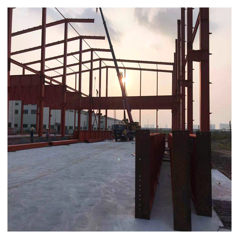 Customized Design Steel Structures Steel Frame Building For Workshop Warehouse Hangar
