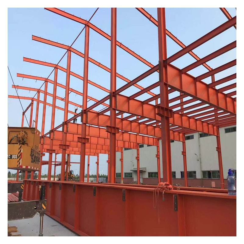 Customized Design Steel Structures Steel Frame Building For Workshop Warehouse Hangar