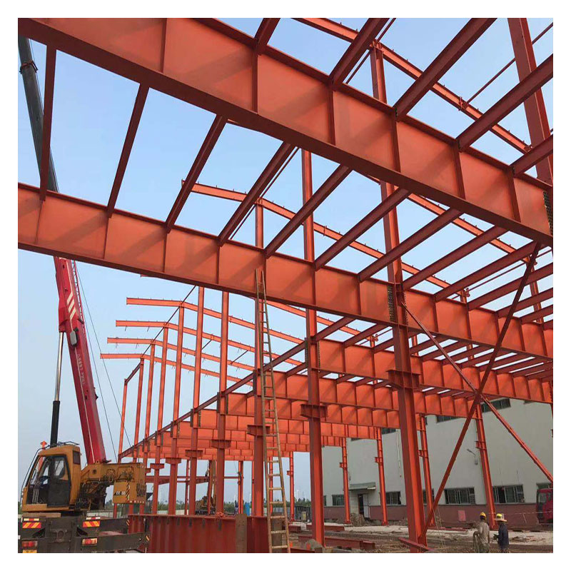 Customized Design Steel Structures Steel Frame Building For Workshop Warehouse Hangar