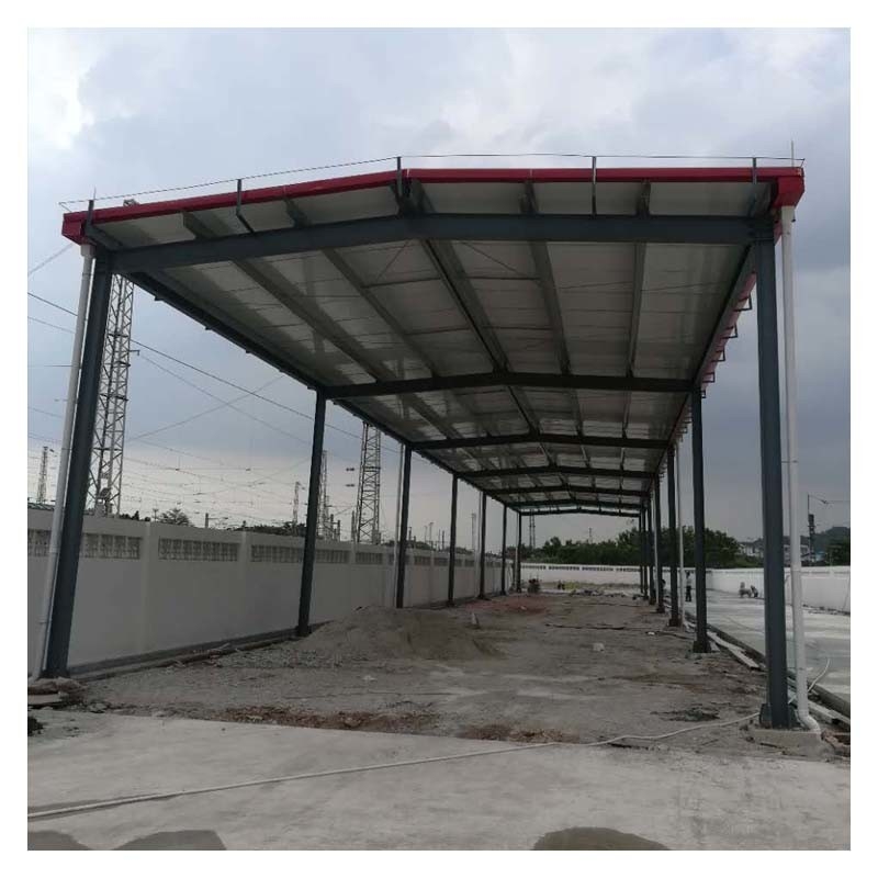 Easy Installation Outdoor Steel Structure Steel Frame Car Shed Garage Hangar In China