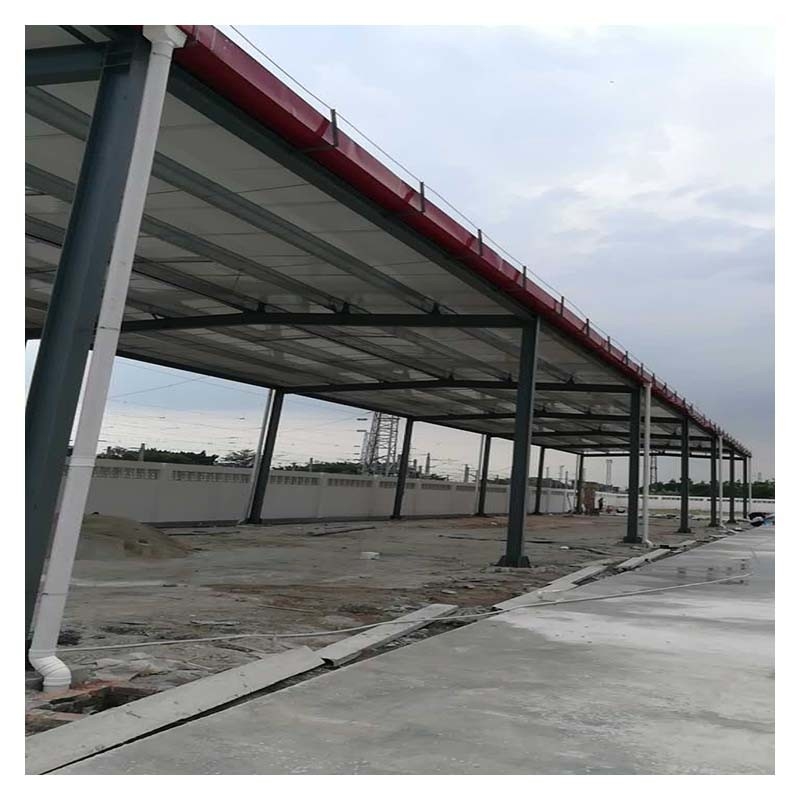 Easy Installation Outdoor Steel Structure Steel Frame Car Shed Garage Hangar In China