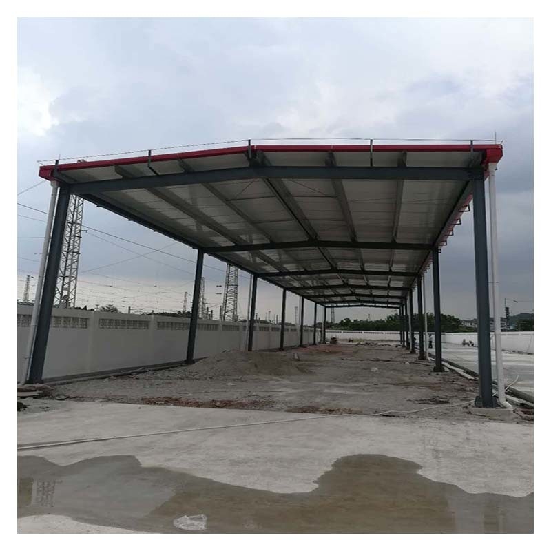 Easy Installation Outdoor Steel Structure Steel Frame Car Shed Garage Hangar In China