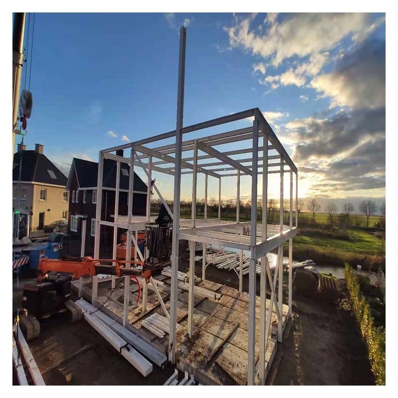 Affordable Prefabricated Light Steel Frame Villa House Luxury Multi-Storey Prefab House