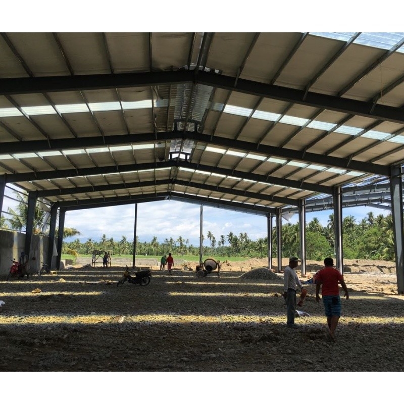 Export To Philippines Brick Wall Hot Dip Galvanised C-Shaped Steel Galvanized Frame  For Warehouse Building