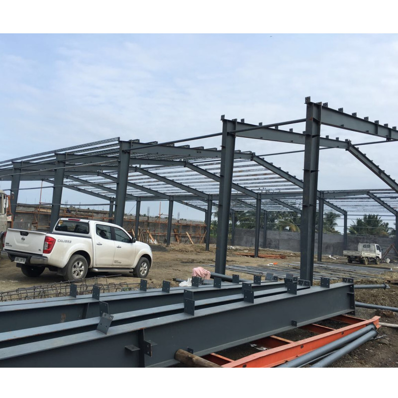 Export To Philippines Brick Wall Hot Dip Galvanised C-Shaped Steel Galvanized Frame  For Warehouse Building