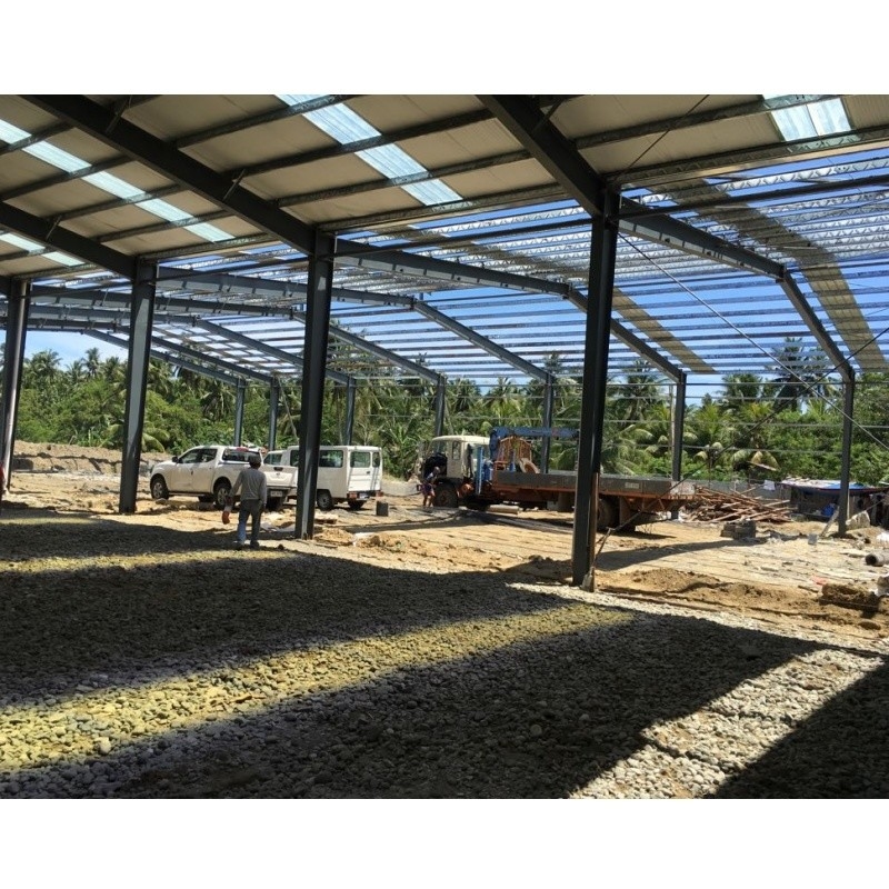 Export To Philippines Brick Wall Hot Dip Galvanised C-Shaped Steel Galvanized Frame  For Warehouse Building
