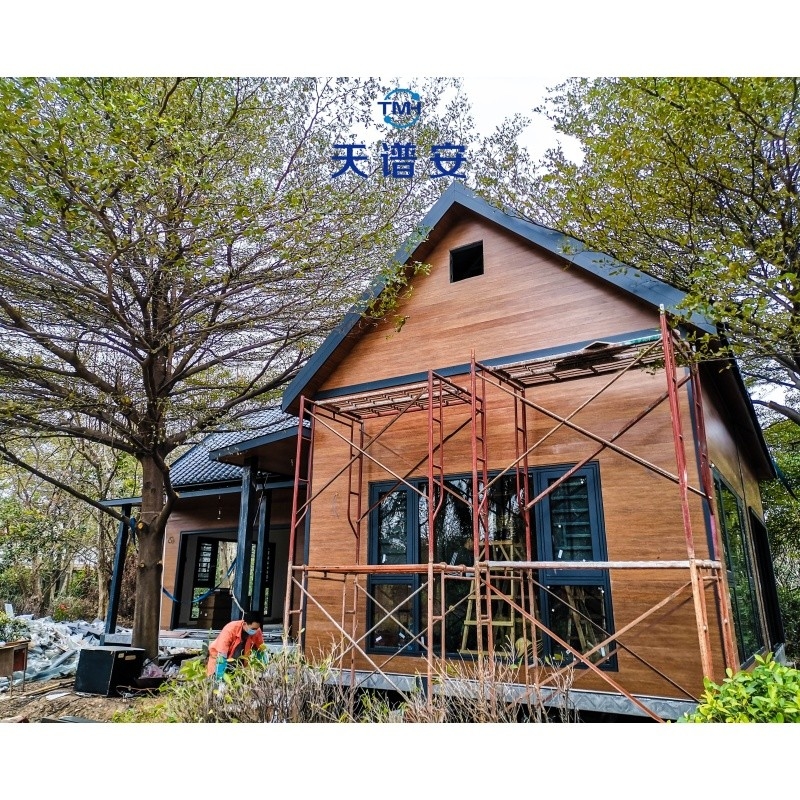 Energy-saving Design Of Lightweight Steel Keel Composite Wall Steel Structure European And American Style Villa