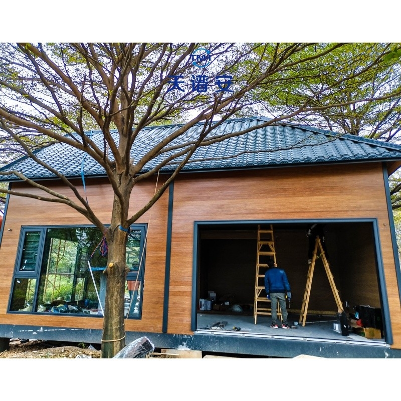 Energy-saving Design Of Lightweight Steel Keel Composite Wall Steel Structure European And American Style Villa
