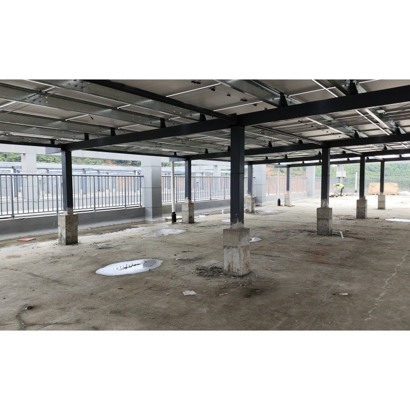 Q235Z Steel Steel Structure For  Installation Solar Energy System Prefabricated Steel Structure Building