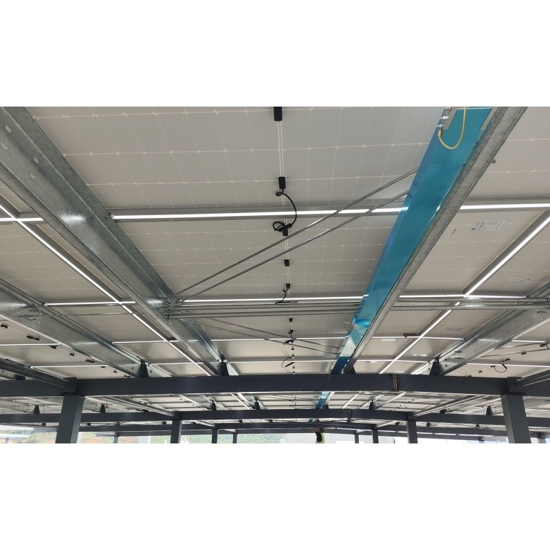 Q235Z Steel Steel Structure For  Installation Solar Energy System Prefabricated Steel Structure Building
