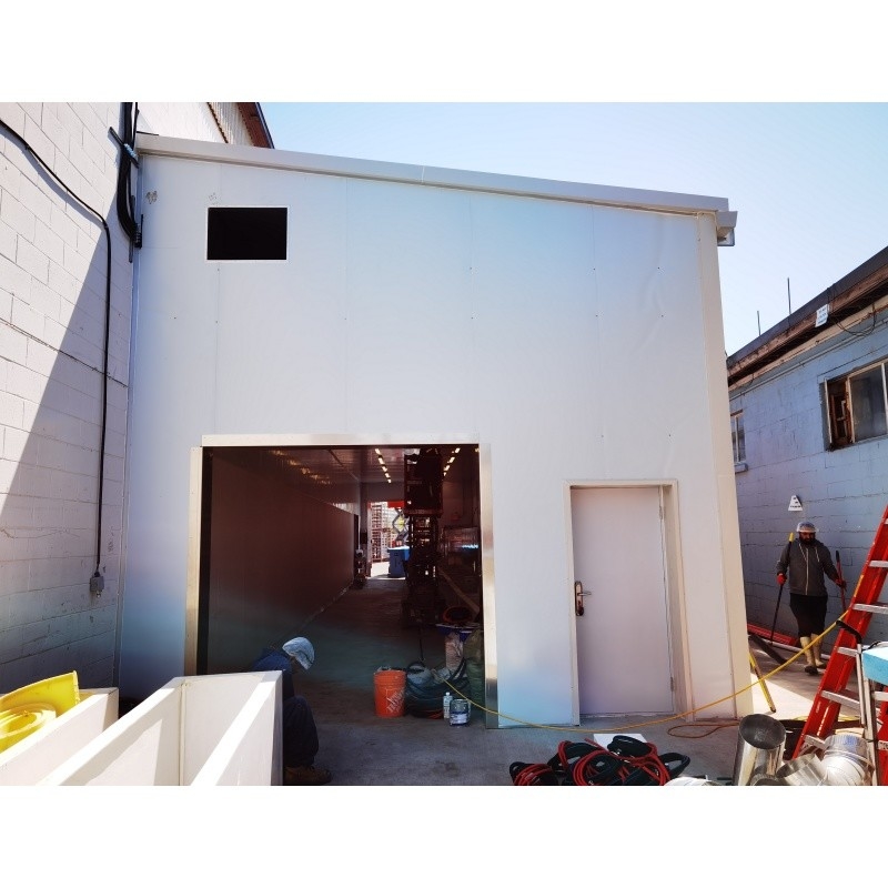Prefab Light Steel Structure Building Metal Building  Steel Structure Building For A Hot Dip Galvanizing Warehouse