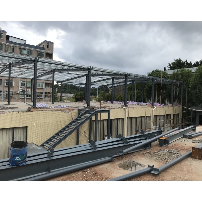 China Manufactures Steel Structure Building Materials For Warehouse Metal Warehouse Building Three Proof Warehouse