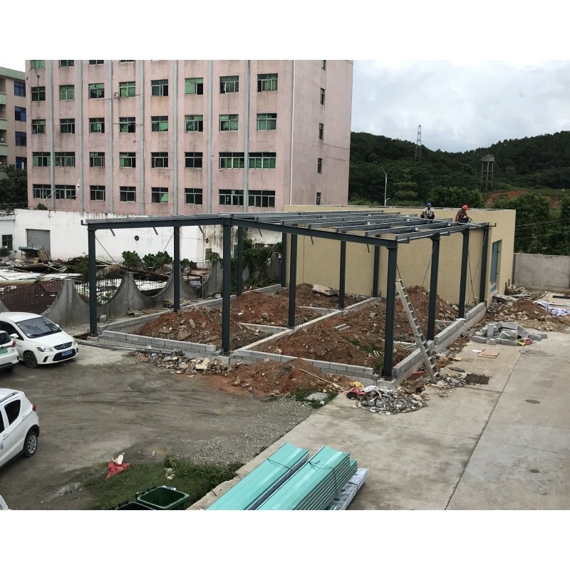 China Manufactures Steel Structure Building Materials For Warehouse Metal Warehouse Building Three Proof Warehouse