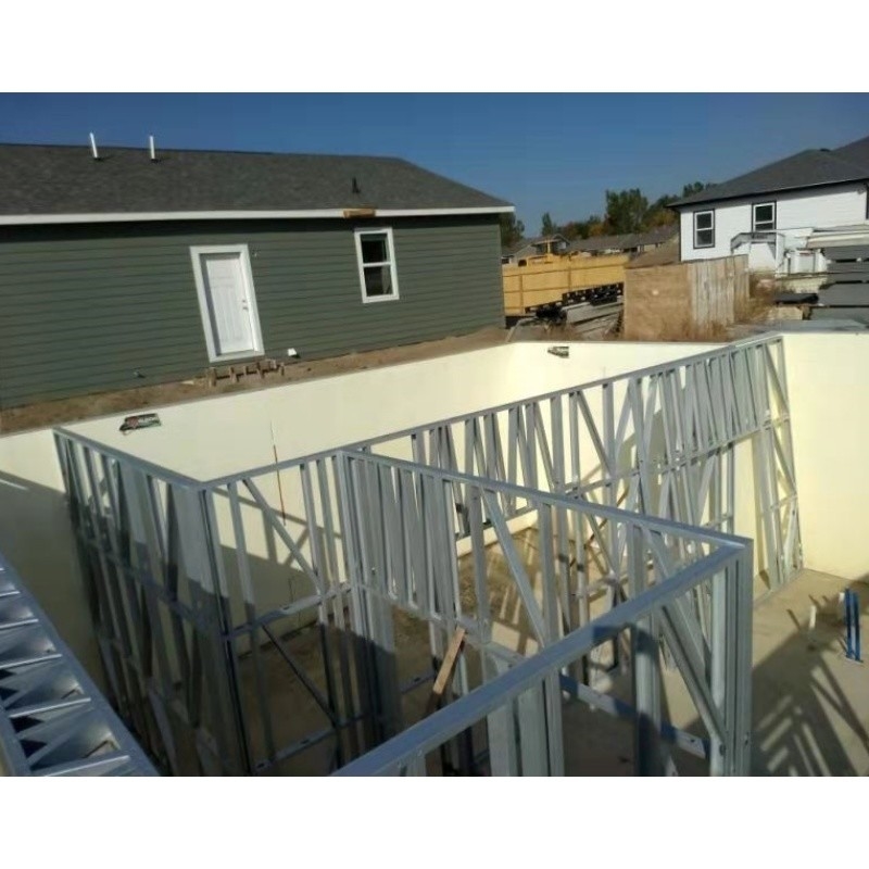 Luxury Design  Steel Frame Prefab Houses  Prefab Steel Villa Light Steel Structure  Building Design For 2 Story