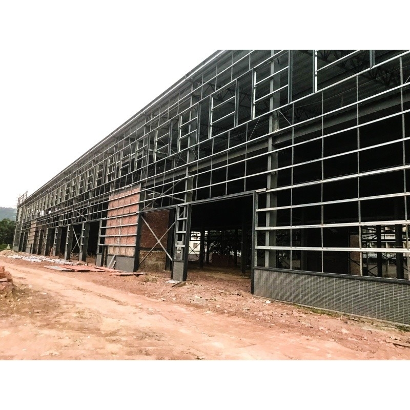 Galvanized Anti Rust Metal Manufacturing Plant With Steel Structure Building Steel Structure Factory Warehouse
