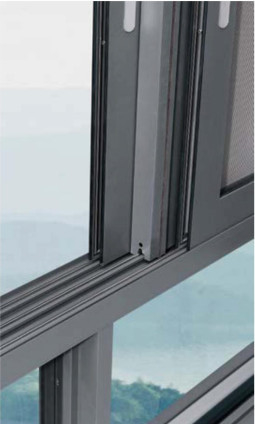 The Thermal Insulation And Sound Insulation Sliding Window With Screen For Bedroom , Study , Balcony , Etc.