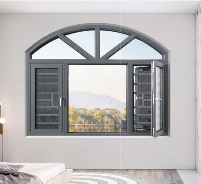 Highly Efficient Heat-Insulating And Ventilated Casement Windows For Kitchens , Bathrooms, Bedrooms Etc.
