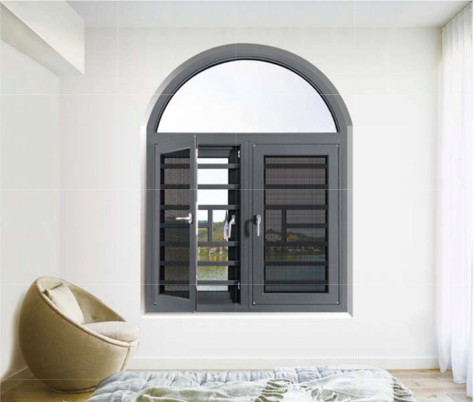 Highly Efficient Heat-Insulating And Ventilated Casement Windows For Kitchens , Bathrooms, Bedrooms Etc.