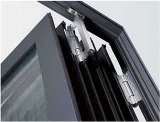 Aluminum Alloy Folding Window Ventilation And Heat Insulation For Study , Kitchen , Office And Other Places